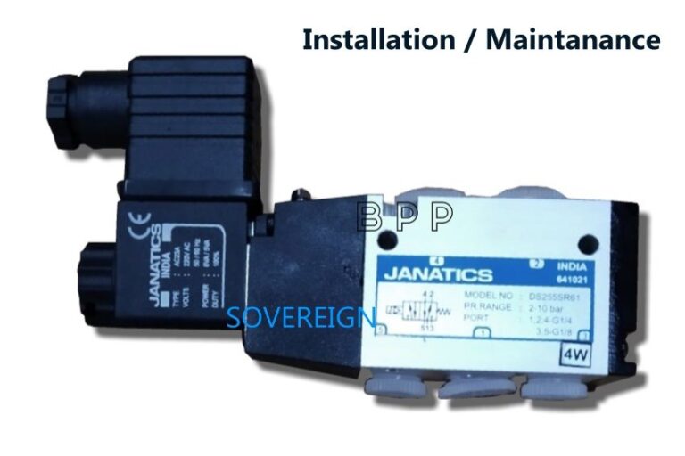 DP_series_Valve_maintanance_Installation