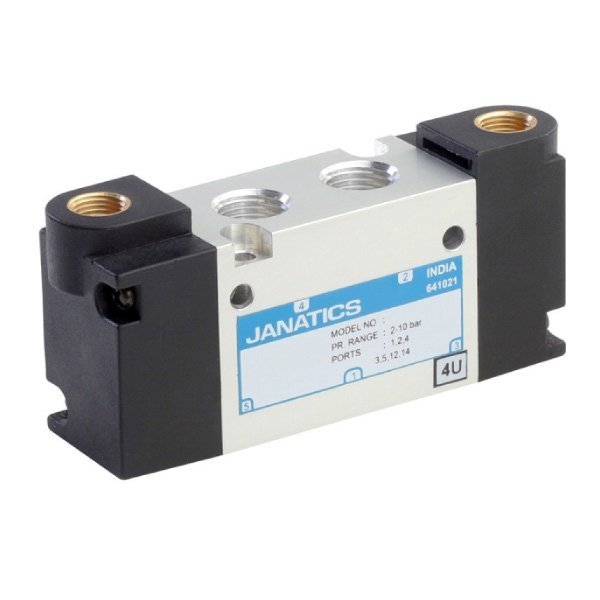 Kelm 1/4 BSP 5/2 Pneumatic Pilot Valve – Air Operated, DKA210-08